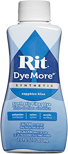 Rit DyeMore Liquid Dye, Sapphire Blue 7-Ounce