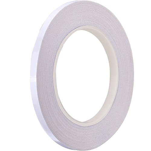 Quilting Tape Wash Away Tape 1/4 Inch by 22 Yard Double Sided No Sewing Hem Tape Fabric Tape for Pants Cloth DIY (1 Roll)