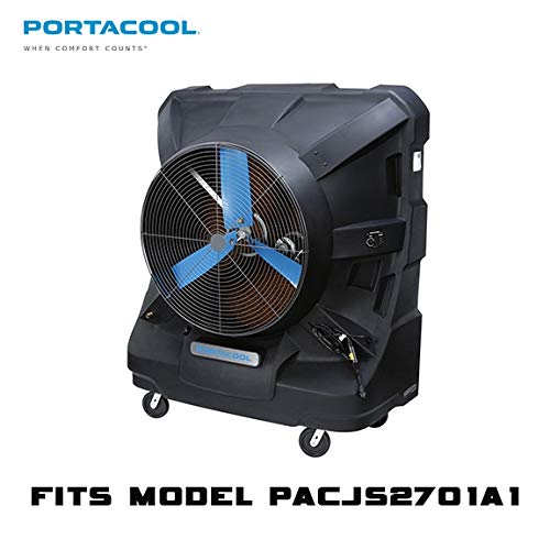 Portacool PARCVRJ27000 Replacement Protective Cover for Jetstream 270 Portable Evaporative Cooler, Black