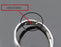 Carykon 2 PCS Oval Mood Ring Retro Style Adjustable Finger Ring for Lovers Friends-One Size fits All