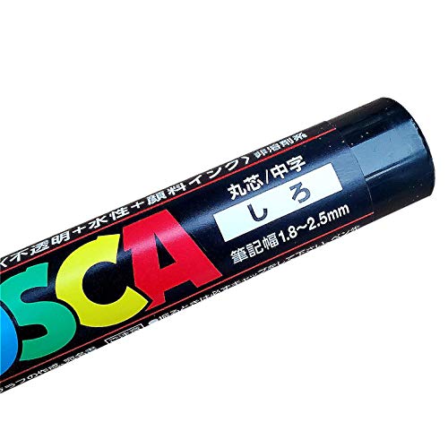 White Posca Water Based, Non Toxic Paint Pen Marker for Marking Queen Bees Safely with a White Dot