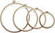 Embroidery Hoop Frames by Celley, Vintage Imitated Wood Design, Sizes from 5.5 Inches to 10.2 Inches, 4 Pcs