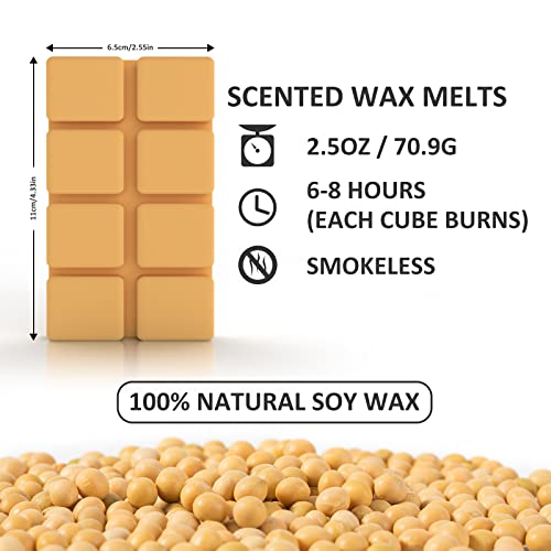 Wax Melts, Wax Melts Wax Cubes, Scented Wax Melts Gift Set, Soy Wax Cubes for Wax Melts Warmer, Candle Wax Melts Variety Pack for Birthday, Anniversary