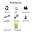 YUEWO Hand Heavy Duty Leather Sewing Machine Spare Parts(Bobbins/Bobbin Case/Chassis Gear/Hook Thread Tool/Take Thread Tool/Rewinding Set/Needle Bar Connecting Link/Rewinding Set/18 Gauge Needle)