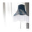 10 Yards Sewing Fringe Trim - Fringe Tassel 15cm Width for Skirt Wedding Dress Lamp Shade Decoration(White)