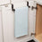 iDesign Marcel Steel Over-the-Cabinet Towel Bar - 9.7" x 2.4" x 5.6", Bronze