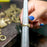 Utoolmart Metal Ring Sizer Mandrel Bracelet Stick Gauge Measuring Jewelry Tool Hammer Set Jewelry Tool