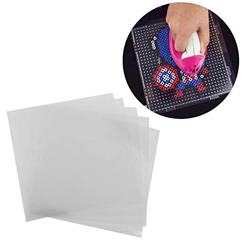 DIY Thermostability Ironing Papers Fuse BeaAccessories for Children KiPuzzle Beans Toy(Type A)