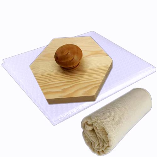 Weicim Wet Felting Tool/Wooden Wet Felting Tool/Fulling Block, Great for Working on Seams, Flat Felt, Shaping Your Felt Hats/Felted Slippers