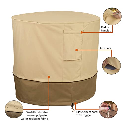 Classic Accessories Veranda Water-Resistant 34 Inch Round Air Conditioner Cover