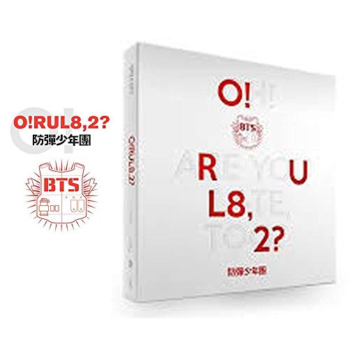 BTS (O!RUL8,2?) 1st Mini Album Bangtan Boys CD+Folded Poster+Photobook+Photocard+Gift (Extra BTS 6Photocards and 1Double-Sided Photocard Set)