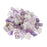 450PCS Purple Quartz Natural Irregular Chip Stone Beads 5-8mm Gemstones Crystal Loose Bead for Jewelry Making Bracelet Necklace DIY Craft Finding