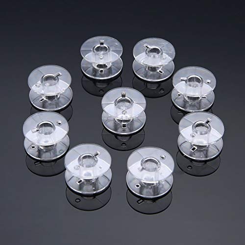 30Pack Plastic Sewing Machine Bobbins for Brother