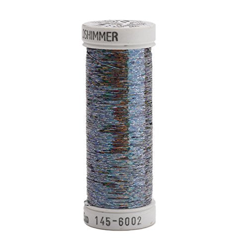 Sulky Sliver Metallic Thread for Sewing, 250 yd, Dark Pewter