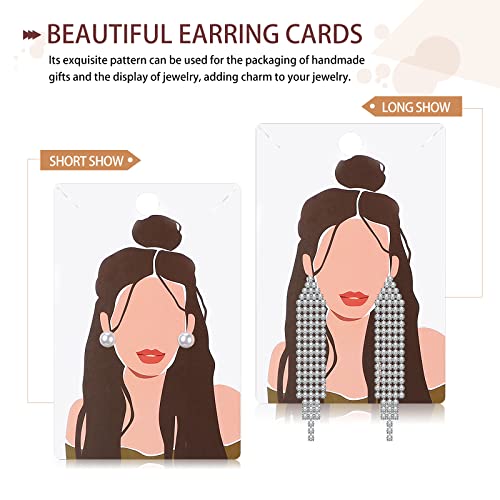 200 Pieces Earring Cards with 200 Pieces Packaging Earring Bags Earring Display Cards Necklace Bracelet Jewelry Holder Cards
