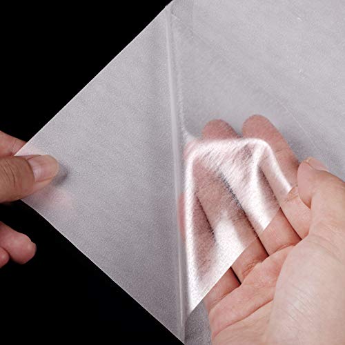 11 x 9.85 Inches Iron on Adhesive Patch Double Sided Iron on Heat Adhesive Patch for Clothing Fusible Interfacing Fabric Lightweight Patches(10 Pieces)