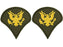 United States Army Rank E4 Specialist Patches, Dress Green, with Iron-On Adhesive (Set of Two)