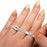 OneJeweller Ring Sizer Tool Measuring Gauge for Finger Sizes 1-17 USA Reusable Set (White)
