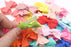 CELLOT Baby Hair Clips 50Pcs Tiny 2" Baby Girls Hair Bows Fully Covered Baby Bows Hair Barrettes Clips for Baby Girls Infants and Toddlers,25 Colors in Pairs