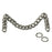 Xiazw DIY Heavy Chunky Aluminum Metal Purse Handle Bag Chain Charms Strap Replacement Handbag Accessories Decoration (Silver)