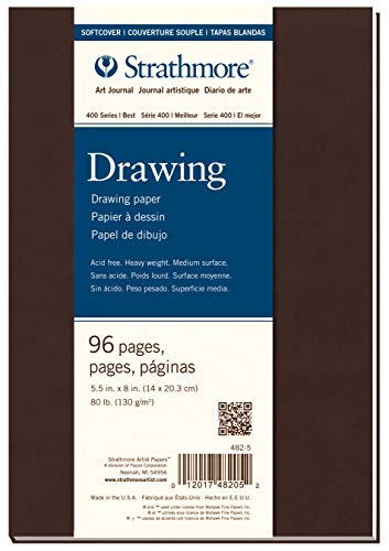 Strathmore 482-5 Art Jorunal Drawing 96 pages 5.5 in. x 8 in