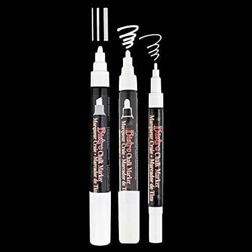 Uchida 48023-3A Bistro Chalk Marker, 3 Tip Sizes