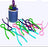 PeavyTailor Bobbin Holder 100Pcs Bobbin Clips Spool Huggers for Sewing Machines Thread Organizing. The Bobbin Clamps, peels Thread Huggers are Sewing kit Organizer to Avoid unwinding Thread Tails.
