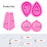 103Pcs DIY Earring Resin Molds Kit - Tear Drop/Quadrangle/Retro Circle Shape Silicone Mold Epoxy Earring Pendant Casting Mould with Silver Earring Hooks for Jewelry Making Supplies, Women Earrings