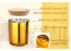 Aroparc Candle Jar, Wholesale Candle Container, 12 Pack 10oz Candle Jars with Lids Tumbler Jar for Candle Making Candle Tins Candle Making Supplies (Amber)