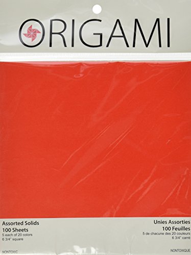 Yasutomo Origami 20 Colors 6 3/4" 100 Sheets