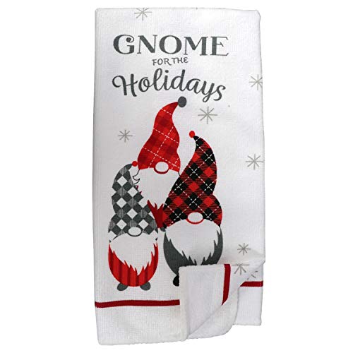 Cute Gnome for The Holidays 2 Piece Towel Set 15 x 25