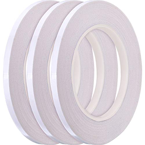 Hotop 1/4 Inch Quilting Sewing Tape Wash Away Tape, Each 22 Yard (3 Rolls)