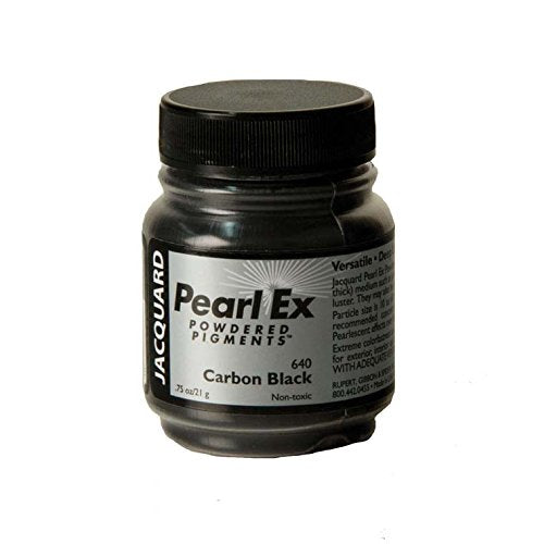 Jacquard Pearl Ex Pigment .75 Oz Carbon Black