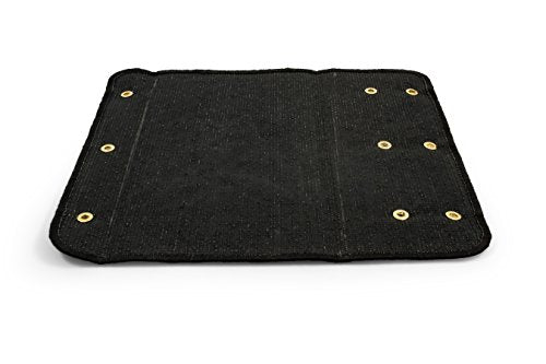 Camco RV Wrap Around Rug | Turf Material Dries Quickly | Easy Install | (42936)