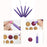 YURROAD 6pcs Multifunction Quilling Slotted Pen Quilling Needle Pen Quilling Filigrana Tools Kit for Paper Strips