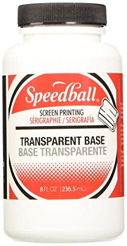 Speedball 8-Ounce Fabric/Acrylic Transparent Base (4552)