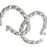 2 Sterling Silver Locking Twist Oval Jump Rings ID:8x5mm OD:10x7mm Twist