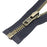 YaHoGa #8 22 Inch Antique Brass Separating Jacket Zipper Y-Teeth Metal Zipper Heavy Duty Metal Zippers for Jackets Sewing Coats Crafts (22" Anti-Brass)