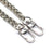 Model Worker Iron Lantern Chain Strap Handbag Chains Purse Chain Straps Shoulder Cross Body Replacement Straps with Metal Buckles (Silver, 31.5")