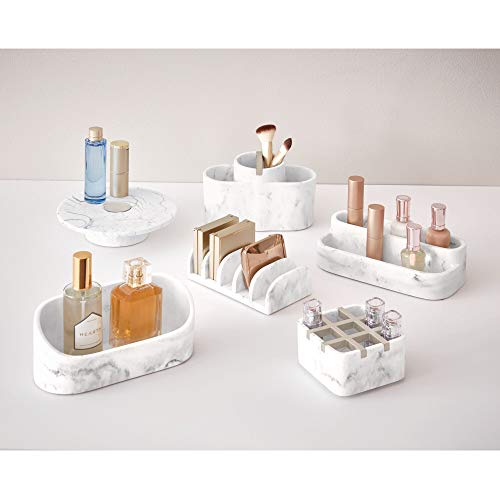 iDesign Dakota Makeup, Countertop, VanityMakeup and Cosmetic Storage Bathroom, 7.89" x 3.39" x 3.61", Vanity Organizer,28390
