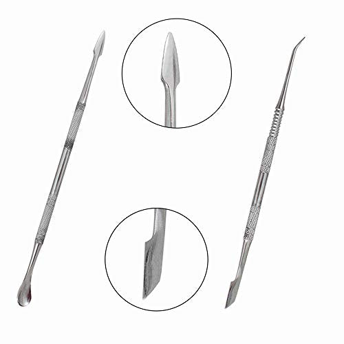 Stainless Steel Wax Carver Tools Clay Sculpting Carving Set Dental Sculpture Instrument with Case