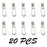 YIXI-SBest Metallic Nylon Coil Zippers #5 10 Yards Sewing Zippers Bulk DIY Zipper by The Yard Bulk with 20PCS Zipper Slider for DIY Sewing (Silver Teeth Blue Tape)