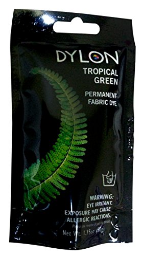 Dritz 87003 Permanent Fabric Dye, 1.75-Ounce, Tropical Green