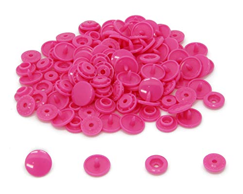 200 KAM Size 20 T5 Resin Plastic Snaps Buttons for Clothing Crafts