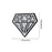 10 Pack Rhinestone Decorative Patches Bling Diamonds Emoboridered Iron on Repair Patches Vintage DIY for Jeans Clothing Iron on Appliques