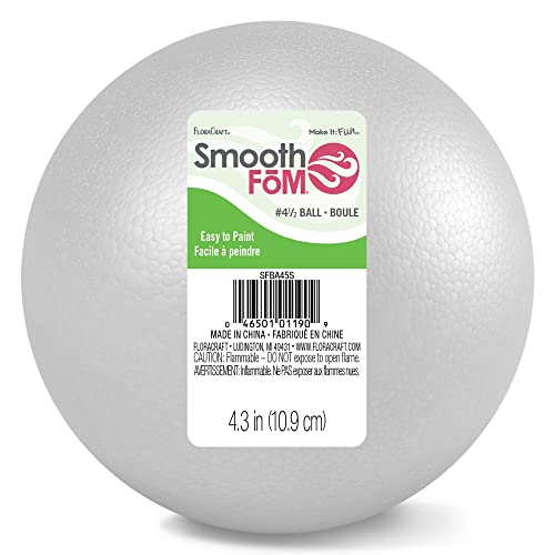 FloraCraft SmoothFōM Ball 4.3 Inch White