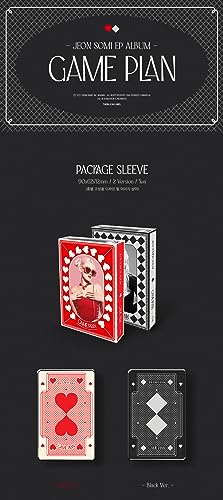 Jeon Somi GAME PLAN EP Album NEMO RED Version Case+7p Concept PhotoCard+1p Selfie PhotoCard+1p QR Card+1ea Paper Ornament+Tracking Sealed