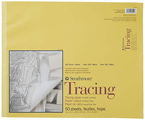 Strathmore (370-14 300 Series Tracing Pad, 14"x17", White, 50 Sheets