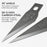Nicpro 123 PCS Hobby Knife Set, 3 PCS Carving Craft Knife with 120 PCS SK-5 Utility #11 Art Blades Refill, Precision Cutter Craft Kit for Leather Art, Scrapbooking, Foam, Clay, Carving, Scalpel