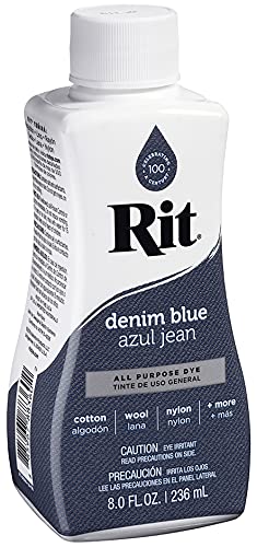 Rit All-Purpose Liquid Dye, Denim Blue